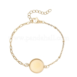 Изготовление браслета-скрепки из нержавеющей стали 304&nbsp;BJEW-JB13073-01