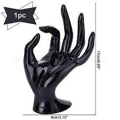 Пластиковая модель руки дисплея кольца RDIS-WH0004-03A