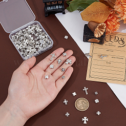 120 шт. 8 цвета бусины из сплава в тибетском стиле&nbsp;FIND-PH0026-40