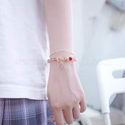 28 шт. 7-х цветные фарфоровые бусины ручной работы с принтом PORC-DC0001-03