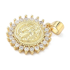 Латунные микро проложить кубического циркония подвески&nbsp;KK-A282-06A-G