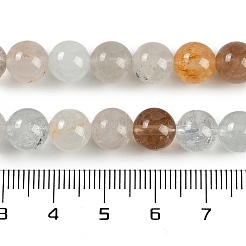 Бусы из натурального топаза G-H062-A03-02