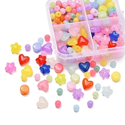 4 стиль прозрачных акриловых бусин&nbsp;MACR-YW0001-62