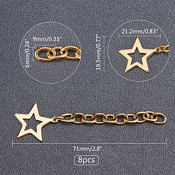 Удлинитель цепи из нержавеющей стали 304 STAS-UN0006-47G