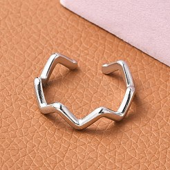 Кольцо-манжета из нержавеющей стали 304 RJEW-I085-13P-02