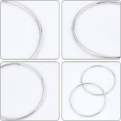 Круглые / круглые кольцевые железные ручки для сумок FIND-WH0003-97A