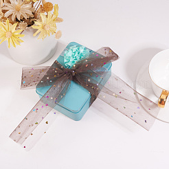 Nastri a rete decorati con paillettes glitterate a cuore&nbsp;OCOR-BC0007-26