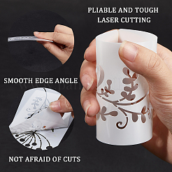 Шаблоны трафаретов для рисования на пластике домашних животных&nbsp;DIY-WH0502-62B