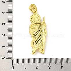 Священник стойка покрытие латунь микропаве кубический цирконий подвески KK-G513-91G