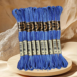 10 Strang 6-lagiges Polyester-Stickgarn&nbsp;OCOR-CY0004-38H