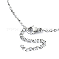 Мешочек для макраме из нержавеющей стали 304 NJEW-JN04383-02