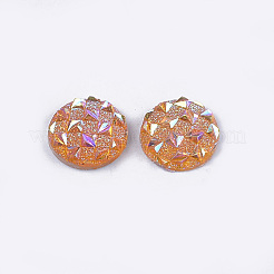 樹脂カボション  半円  ゴールデンロッド  12x3~3.5mm&nbsp;CRES-T012-01D