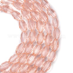 Граненые круглые стеклянные бусины&nbsp;X-GC891Y-9