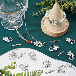 40 шт. застежки из сплава в тибетском стиле&nbsp;FIND-SP0001-57