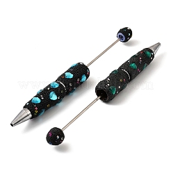 Железная ручка из бисера AJEW-B108-01B