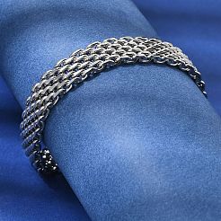 201 Edelstahl-Gliederarmbänder für Damen und Herren&nbsp;STAS-T077-20P-02