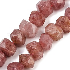 Природного кварца клубники нитей бисера G-F796-D08-01