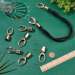 8 шт. наконечники для шнура из цинкового сплава&nbsp;FIND-AR0006-64G