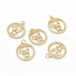 Латунные подвески&nbsp;KK-E068-VB196