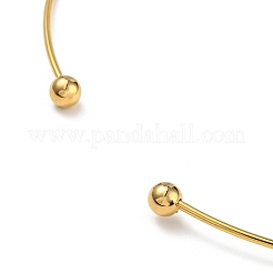 Ожерелье-чокер из нержавеющей стали 202 с вакуумным покрытием PVD NJEW-H011-05G