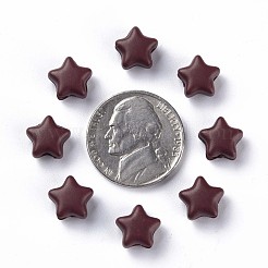 Лакированные бусины из акрила  MACR-S373-45-O02