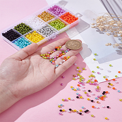 10 цвет abs пластмасса имитация жемчужные бусины&nbsp;MACR-LP0001-02B