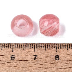 Kirschquarzglas europäische Perlen&nbsp;G-Q607-02D