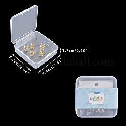 Экологически чистые латунные бусины с короной из кубического циркония ZIRC-NB0001-07-NR