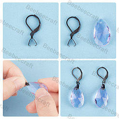 50 шт. фурнитура для сережек из нержавеющей стали 304&nbsp;STAS-BBC0001-51EB