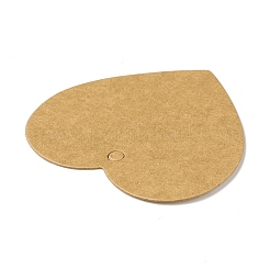 100шт пустые подарочные бирки из крафт-бумаги CDIS-B001-17