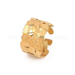 Открытые кольца манжеты из нержавеющей стали 304&nbsp;RJEW-Z125-01G