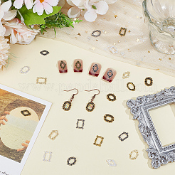 14 стиль кабошоны из сплава&nbsp;MRMJ-OC0004-09