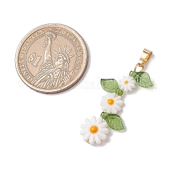 Подвески из натуральной пресноводной эмали PALLOY-JF03481-02