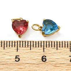 Подвески из нержавеющей стали 304 со стразами STAS-E550-44G