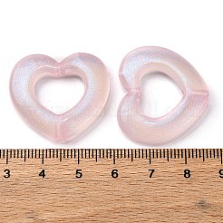 Светящиеся прозрачные акриловые бусины&nbsp;MACR-D024-19C