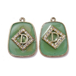 Подвески из сплава и страза ALRI-N034-02-M