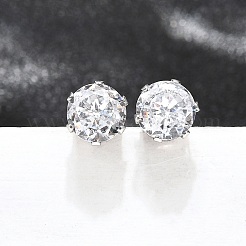 Кубического циркония уха шпильки&nbsp;X-STAS-E051-3D