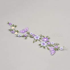 Fil à broder en rayonne de polyester pour fleurs&nbsp;LS-PATC-WH20017-18D