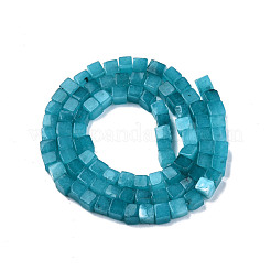 Бусины из натурального белого нефрита G-N326-147B