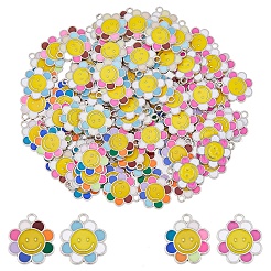 80шт 4 цвета сплава эмаль подвески&nbsp;FIND-DC0003-44