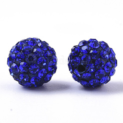 Ручной полимерной глины шариков Rhinestone&nbsp;RB-T017-03-13