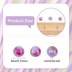 Бусины из натурального белого нефрита&nbsp;G-OC0003-37