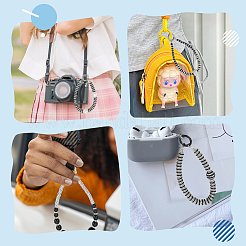 4 сумка 4 стиля стразы и бусины из АБС-пластика бусины мобильные ремни&nbsp;AJEW-AR0002-73