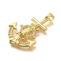 Стойки обшивки латунь микро проложить Циркон подвеску KK-L226-104G