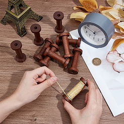 Деревянные пустые катушки для проволоки&nbsp;WOOD-WH0029-147