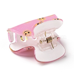 Акриловые заколки с когтями для волос с рисунком улыбающегося лица&nbsp;LS-PHAR-G004-05