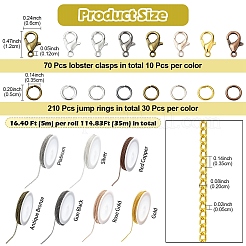 Набор для изготовления ювелирных изделий из ожерелья своими руками&nbsp;DIY-YW0009-35