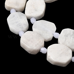 Бусины из натурального радужного лунного камня&nbsp;G-L653-D01-01