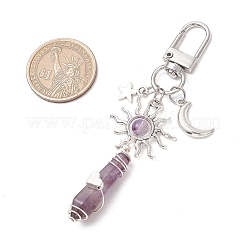 5 шт. подвеска в виде пули из натурального лазурита&nbsp;HJEW-JM03057