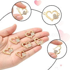 10 шт. сплав кристаллов стразов звенья/соединители ALRI-FS0001-03G